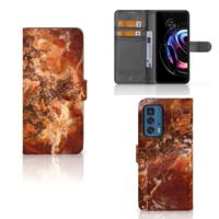 Motorola Edge 20 Pro | Bookcase | Marmer Bruin