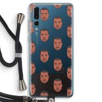 Kanye Call Me?: Huawei P20 Pro Transparant Hoesje met koord