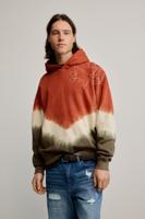 Tie-dye sweatshirt - RED - L