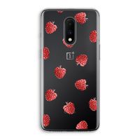 Framboosjes: OnePlus 7 Transparant Hoesje