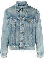 Ralph Lauren RRL veste en jean à boutonnière - Bleu