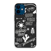 Good vibes: iPhone 12 mini Biologisch afbreekbaar hoesje
