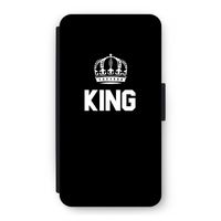 King zwart: iPhone 11 Pro Flip Hoesje