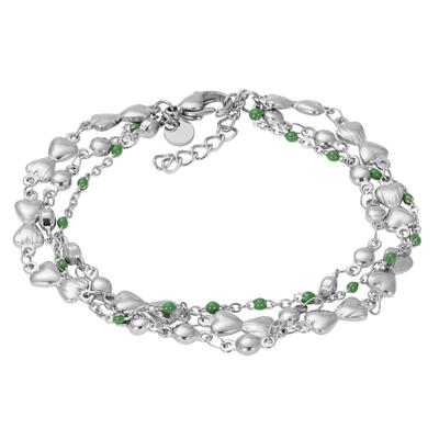 iXXXi Armband Botswana Green Zilver