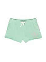 POLO RALPH LAUREN KIDS short en coton à logo imprimé - Vert POLO RALPH LAUREN KIDS short en coton à logo imprimé - Vert