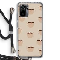 Morning coffee: Xiaomi Redmi Note 10 Pro Transparant Hoesje met koord