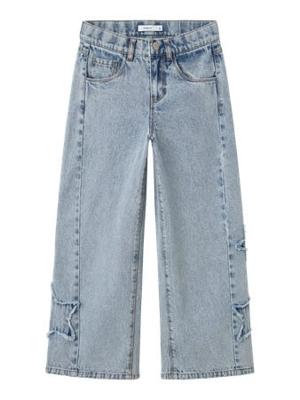 Name it winter jeansbroek meisjes - blauw - skater fit - NkfBella