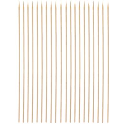 Houten cate prikkers - 20 cm - 100x stuks - Sate / Shaslick / hapjes / traktaties stokjes