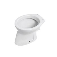 Plieger Toiletpot Brussel Vlakspoel Zonder Bril Wit - thumbnail