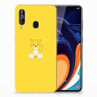 Samsung Galaxy A60 Telefoonhoesje met Naam Baby Leopard - thumbnail