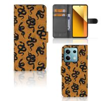 Telefoonhoesje | Met pasjeshouder | voor Xiaomi Redmi Note 13 5G Snakes