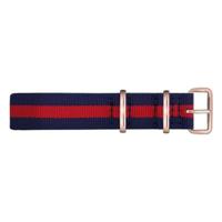 Horloge-armband Paul Hewitt PHSARSTBNR20S Blauw Rood