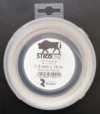 Sticoline Maaidraad / Trimmerdraad - Rond - 1,3mm x 15m