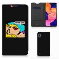 Samsung Galaxy A10 Hippe Standcase Popart Oh Yes - thumbnail