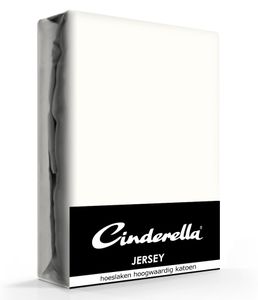 Cinderella Jersey Hoeslaken Ivory-90 x 210/220 cm
