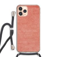 Marrakech Walls: iPhone 11 Pro Max Transparant Hoesje met koord