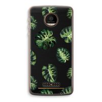 Tropische bladeren: Motorola Moto Z Force Transparant Hoesje