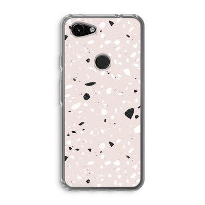 Terrazzo N°20: Google Pixel 3a Transparant Hoesje