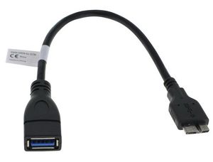 Adapterkabel micro-USB 3.0 - OTG (On-The-Go) voor Samsung