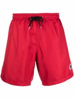 Philipp Plein short de bain à logo - Rouge - thumbnail