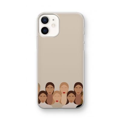 Girls girls girls: iPhone 12 mini Transparant Hoesje