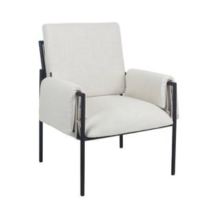 Bronx71 Fauteuil Urban linnen off white.