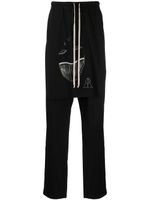 Rick Owens DRKSHDW pantalon de jogging Toothface Belas - Noir