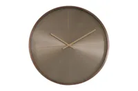 Wandklok ro Copper M brons