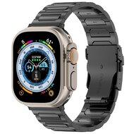 Titanium H-type schakelband - Zwart - Geschikt voor Apple Watch 44mm / 45mm / 46mm / 49mm