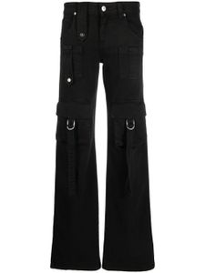 Blumarine jean à poches cargo - Noir
