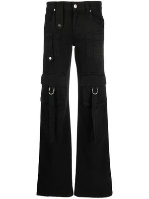 Blumarine jean à poches cargo - Noir