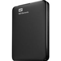 Western Digital Elements Portable 1TB Zwart