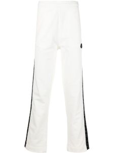 Moncler pantalon de jogging à logo imprimé - Blanc