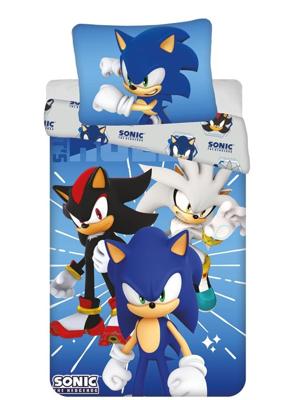 Sonic Dekbedovertrek Blue 140 x 200 cm - Polyester Sonic Dekbedovertrek Blue 140 x 200 cm - Polyester