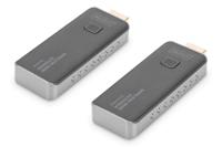 Digitus DS-55318 audio/video extender AV-zender & ontvanger Zwart