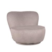 LABEL51 Fauteuil Bunny - Taupe - Microfiber - One Size
