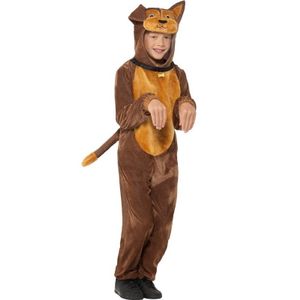 Hond onesie dierenpak kostuum voor kinderen 145-158 (10-12 jaar)  -