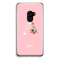 Pink Bouquet: Xiaomi Mi Mix 2 Transparant Hoesje
