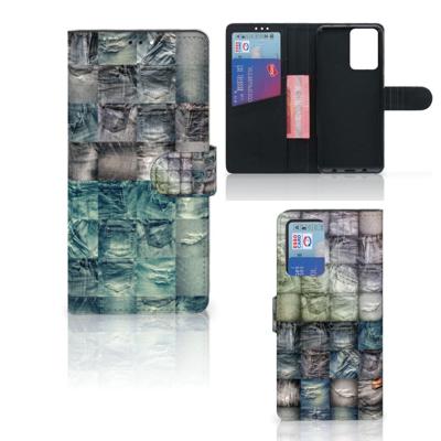 Wallet Case met Pasjes Xiaomi Redmi Note 10 Pro Spijkerbroeken