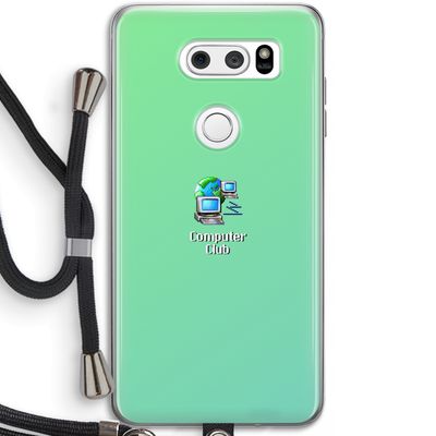 Win98: LG V30 Transparant Hoesje met koord