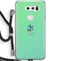 Win98: LG V30 Transparant Hoesje met koord