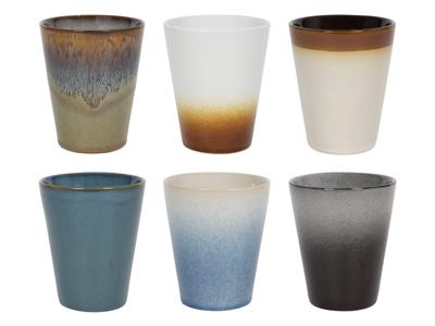 Studio Tavola Koffiebekers - Storm 310 ml - 6 stuks