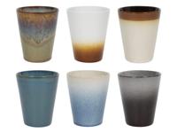 Studio Tavola Koffiebekers - Storm 310 ml - 6 stuks