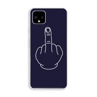 F**k U: Pixel 4 XL Transparant Hoesje