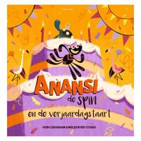Gottmer Uitgevers Groep Anansi de spin en de verjaardagstaart (tijdelijke aanbieding)