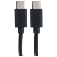 Philips - USB-C naar USB-C Kabel - DLC3106C/03 - 2 Meter Kabel - Reservekabel - Zwart - thumbnail