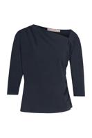 Studio Anneloes Livia Top 11084 T-shirt Korte Mouw 6900 Dark Blue