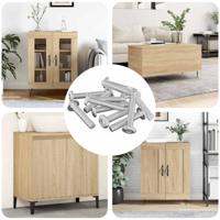 VidaXL Vergrendelingsschroef 2647 pcs zilver staal