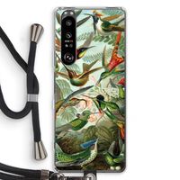 Haeckel Trochilidae: Sony Xperia 1 III Transparant Hoesje met koord