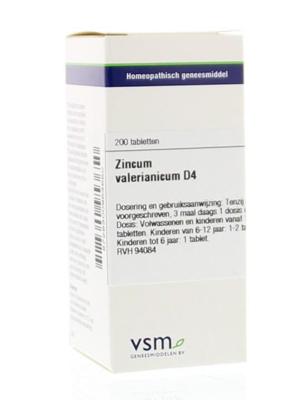VSM Zincum valerianicum D4 200 Tabletten